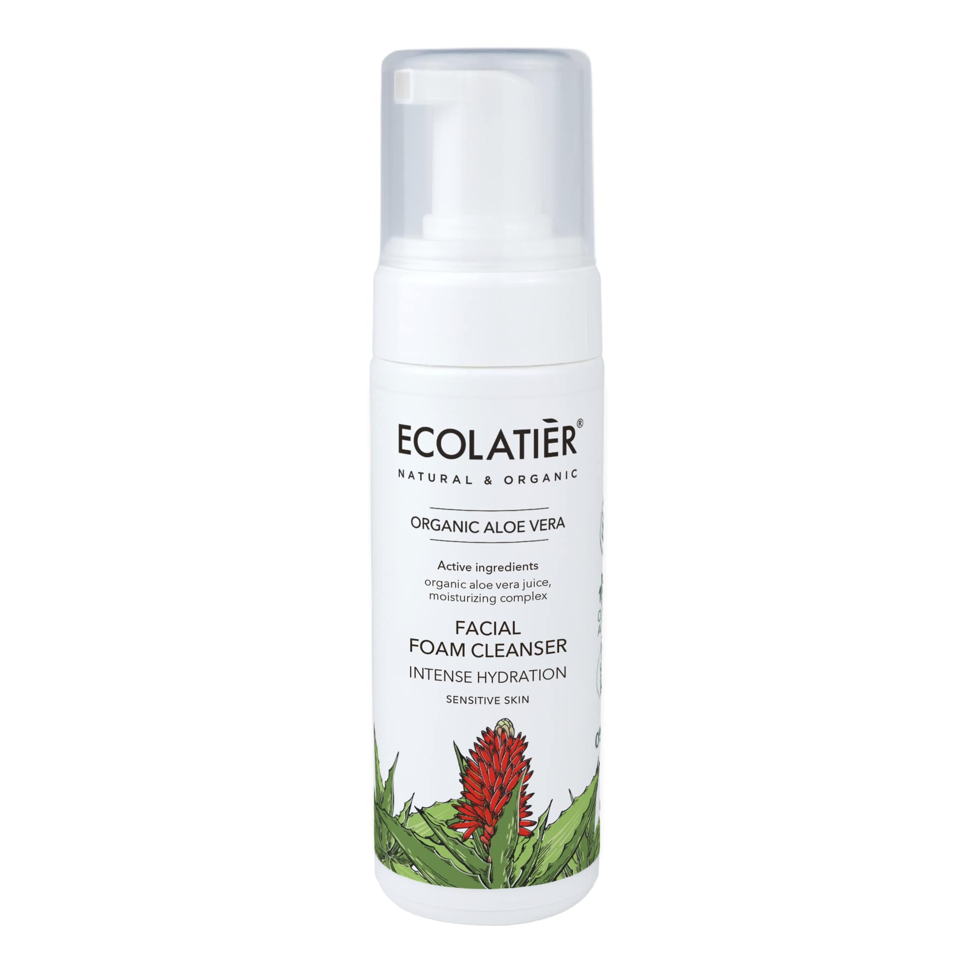 Facial Foam Cleanser Aloe Vera